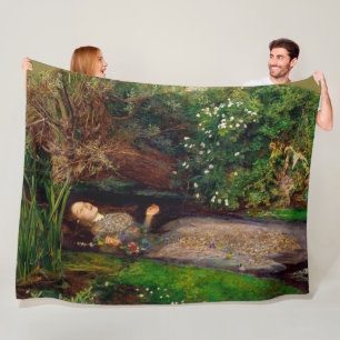 Cobertor De Velo Ophelia, John Everett Millais