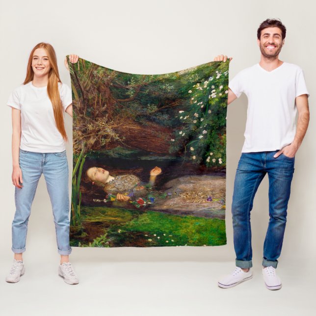 Cobertor De Velo Ophelia, John Everett Millais (In Situ)
