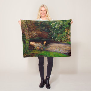 Cobertor De Velo Ophelia, John Everett Millais, 1851-1852
