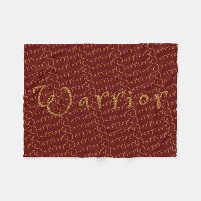 Cobertor De Velo Oração Profeética do GUERREIRO Cristão (Frente (Horizontal))