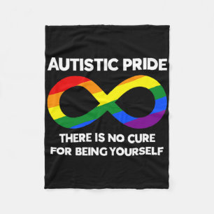 Cobertor De Velo Orgulho Autista - Conscientização sobre Autismo - 