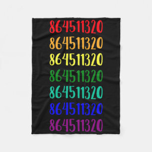Cobertor De Velo Orgulho Gay Arco-íris Lgbtq Anti Trump 864511320 V