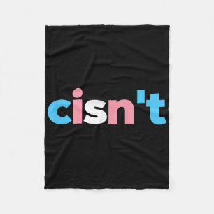 Cobertor De Velo Orgulho Transgênero Cisnt - Bandeira Trans Lgbtq -