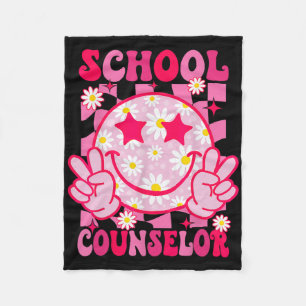 Cobertor De Velo Orientador Escolar Retro Volta às Aulas Professor