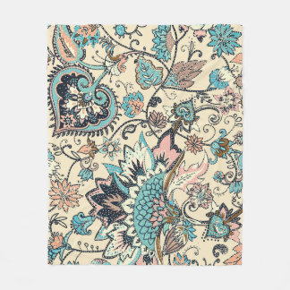 Cobertor De Velo Oriental Paisley: Elegância Têxtil Estilizada.