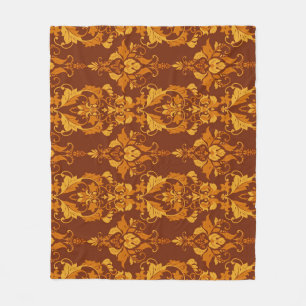 Cobertor De Velo Ornamentado Damask: Wallpaper Elegante Vintage