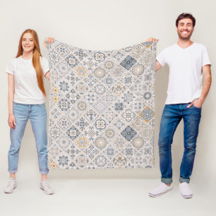 Cobertor De Velo Ornamento tradicional português e espanhol Boho