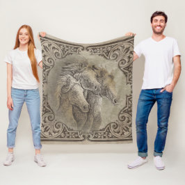 Cobertor De Velo Os Cavalos
