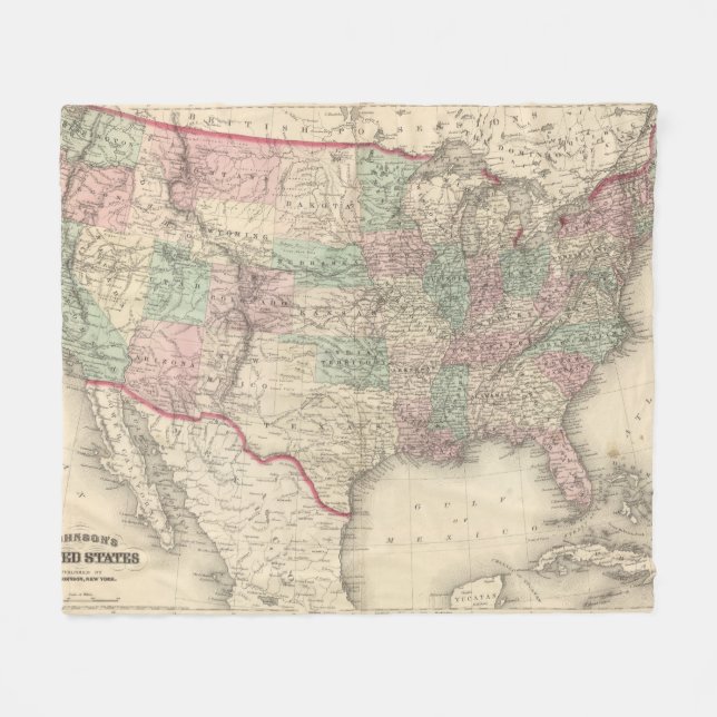 Cobertor De Velo Os Estados Unidos 4 (Frente (Horizontal))