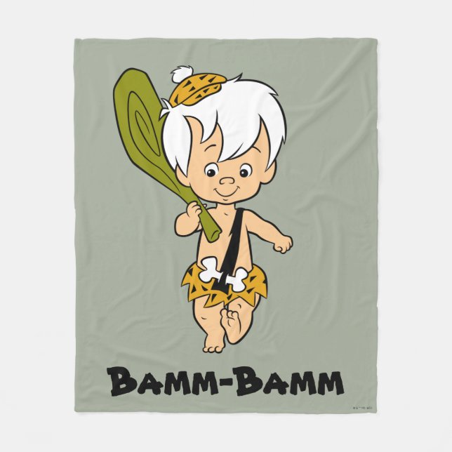 Cobertor De Velo Os Flintstones | Bamm-Bamm Rubble (Frente)