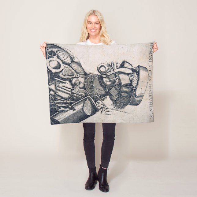 Cobertor De Velo Os Instrumentos de Sustentação Humana, Arcimboldo (In Situ)