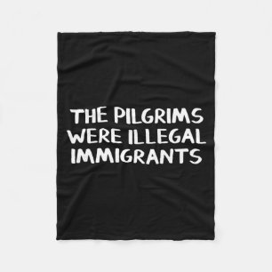 Cobertor De Velo Os Lgrims Eram Imigrantes Ilegais