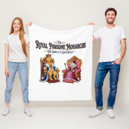 Cobertor De Velo Os Monarcas Reais Pawsome