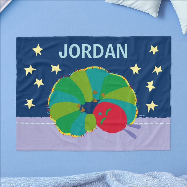 Cobertor De Velo Os Sonhos Doce Da Lagarta Muito Famintos (Blanket on bed)