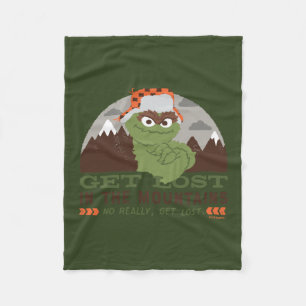 Cobertor De Velo Oscar The Grouch Excelente ao ar livre