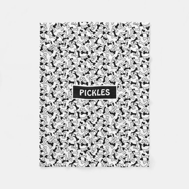 Cobertor De Velo Osso do Cão (Frente)