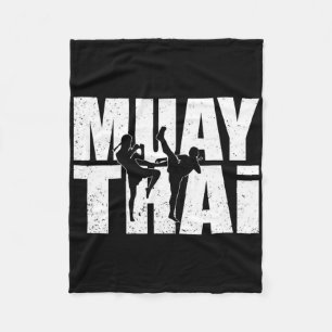 Cobertor De Velo Ótimo Design de Muay Thai Lutador de Mma Treinamen