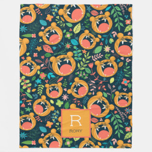 Cobertor De Velo Ouça-me a selva de Tigre Raio Personalizada