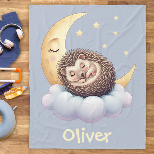 Cobertor De Velo ouriço dormindo fofo