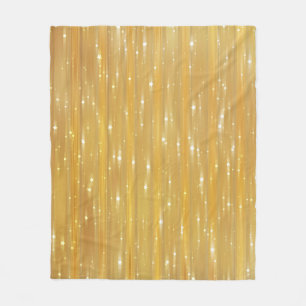 Cobertor De Velo Ouro abstrato brilhante com brilho