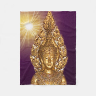 Cobertor De Velo ouro buddha