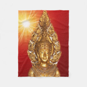 Cobertor De Velo ouro buddha