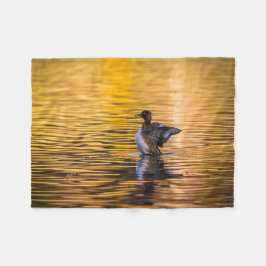 Cobertor De Velo Ouro de um lago ouro