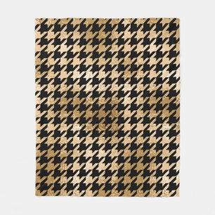 Cobertor De Velo Ouro metálico fere dente, padrão de moda.