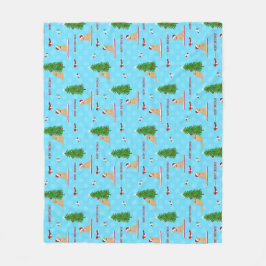 Cobertor De Velo Ouro Natal Praha Dia da Praia