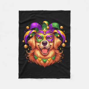 Cobertor De Velo Ouro Retriever Cachorro Figurino Mulheres Homens M