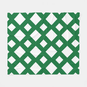 Cobertor De Velo Ouros brancos em verde