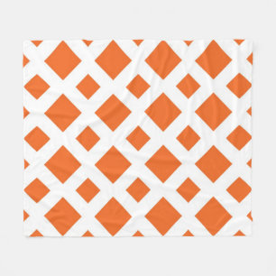 Cobertor De Velo Ouros Laranja em Branco