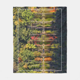 Cobertor De Velo Outono Em Beardsley Pond