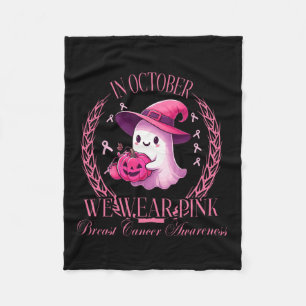 Cobertor De Velo Outubro Vestimos Fantasmas Rosa Lutando Cancer da