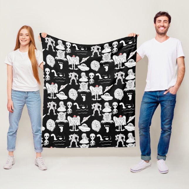 Cobertor De Velo OVNI, Alienígena, Criptide Pé Grande (In Situ)