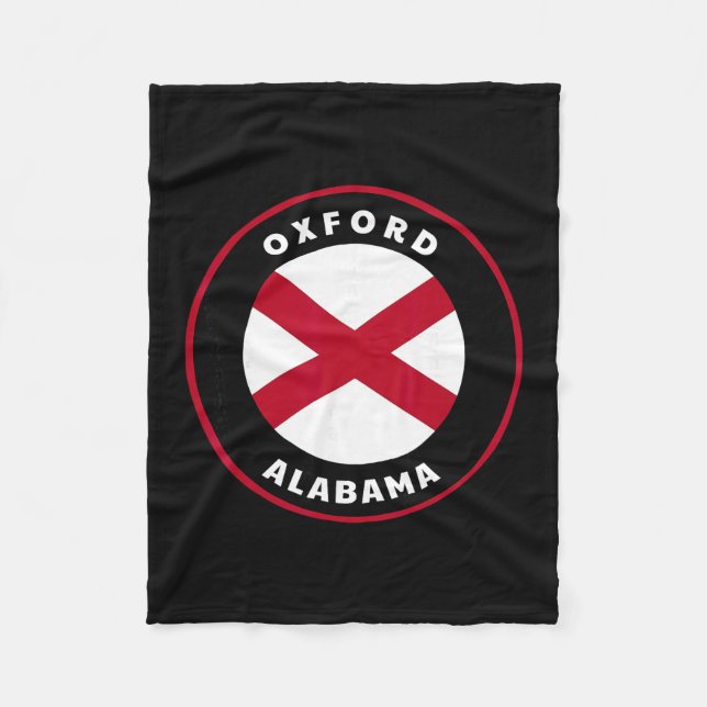 Cobertor De Velo Oxford Alama Al State Flag Dge Vacation  (Frente)