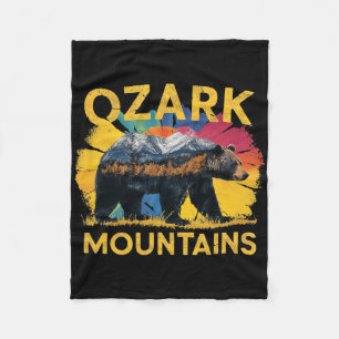 Cobertor De Velo Ozark Mounts Arkansas Bear Nature Hiking Campin