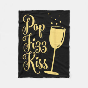 Cobertor De Velo P Fizz Beijo Divertido Ano Novo Vinho Champanhe