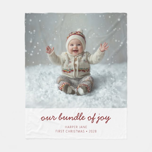 Cobertor De Velo Pacote de Alegria (Frente)