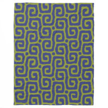 padrão abstrato moderno verde e azul