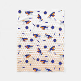 Cobertor De Velo Padrão-Alvo dos Rapazes da Guerra da Arma