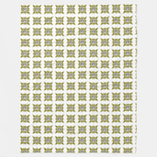 Cobertor De Velo Padrão amarelo