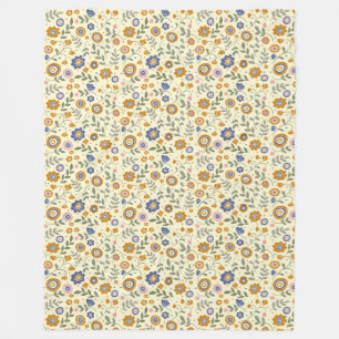 Cobertor De Velo Padrão Boho 01.w Amarelo BG