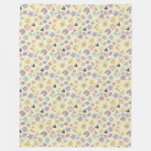 Cobertor De Velo Padrão Boho 02.w LYellow BG