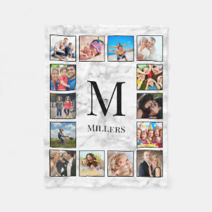 Cobertor De Velo Padrão Branco da Pedra Marble