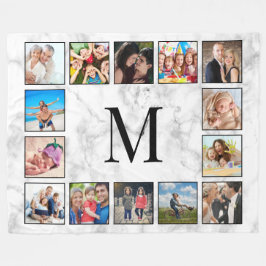 Cobertor De Velo Padrão Branco da Pedra Marble