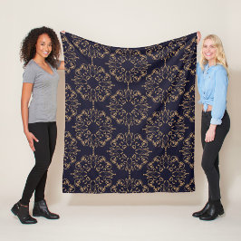 Cobertor De Velo Padrão contínuo Damask ornamental
