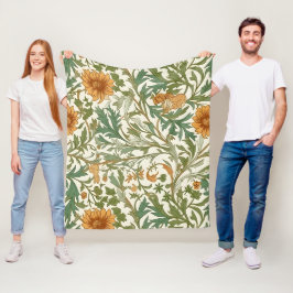 Cobertor De Velo Padrão contínuo estilo Artes e Ofícios