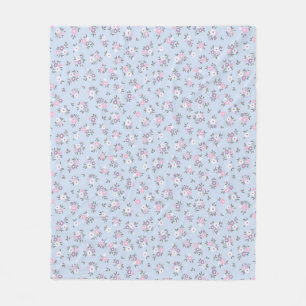 Cobertor De Velo Padrão contínuo floral Pastel Ditsy Cottagecore