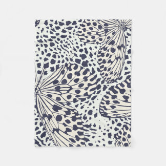 Cobertor De Velo Padrão da borboleta